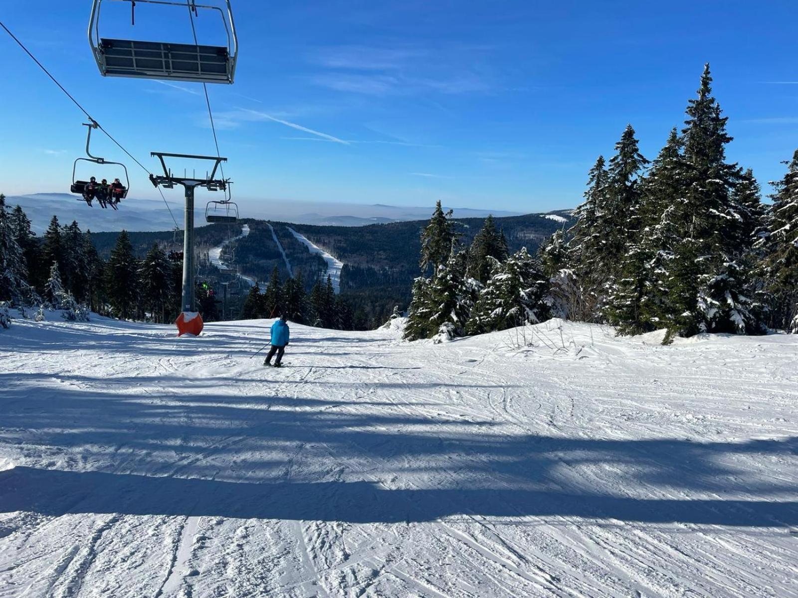 Lipno Apartments Bergmax, Ski Areal Lipno 16Min Dojezd - Resort Male Lipno S Terasou A Zahradkou, Parking Free Černá v Pošumaví المظهر الخارجي الصورة