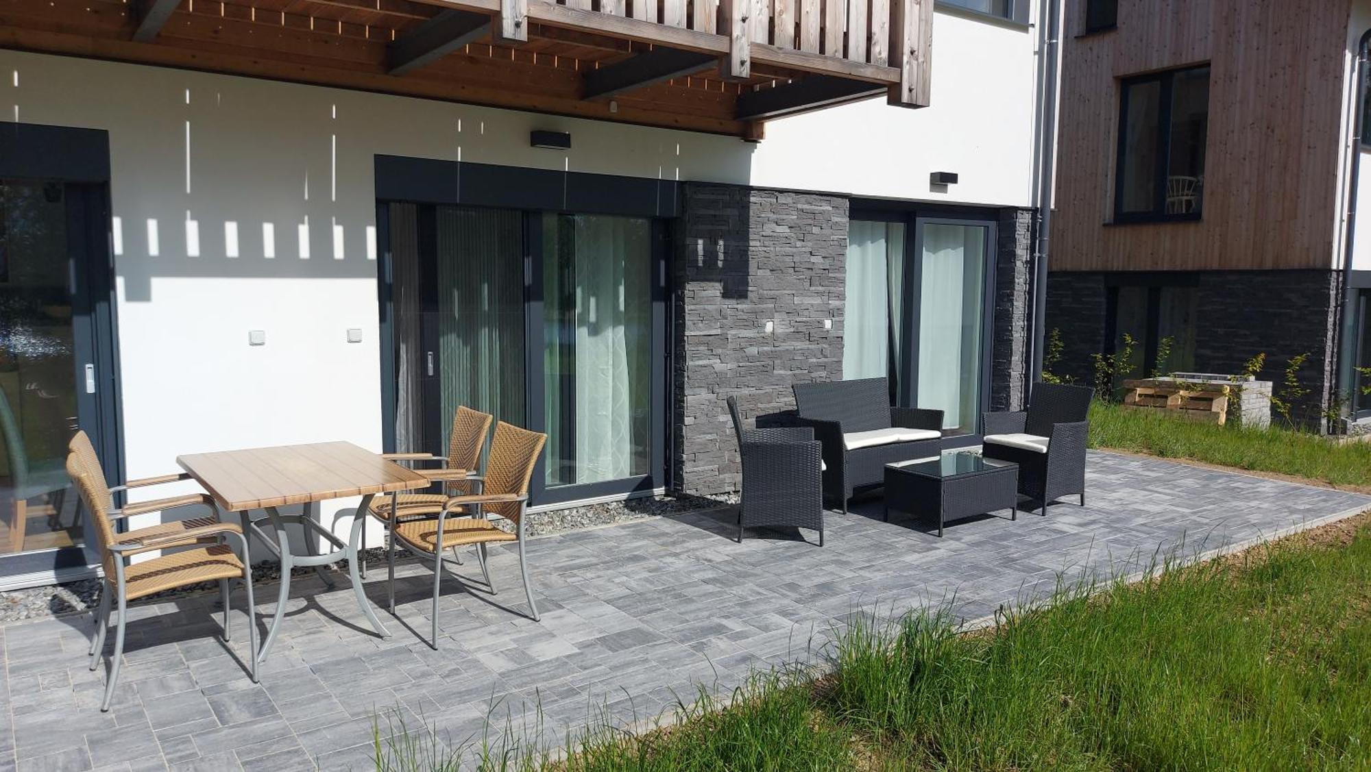 Lipno Apartments Bergmax, Ski Areal Lipno 16Min Dojezd - Resort Male Lipno S Terasou A Zahradkou, Parking Free Černá v Pošumaví المظهر الخارجي الصورة